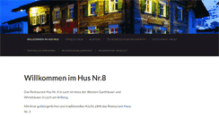 Desktop Screenshot of hus8.at
